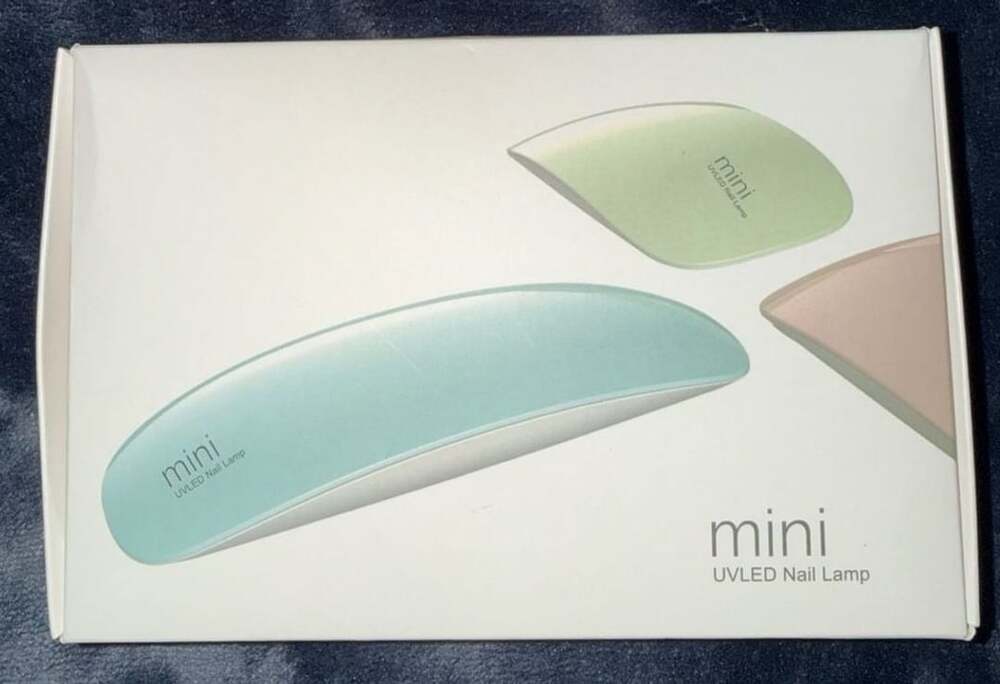 Saviland Mini UVLED Nail Lamp 6W Folding Portable Gel Nail Dryer
